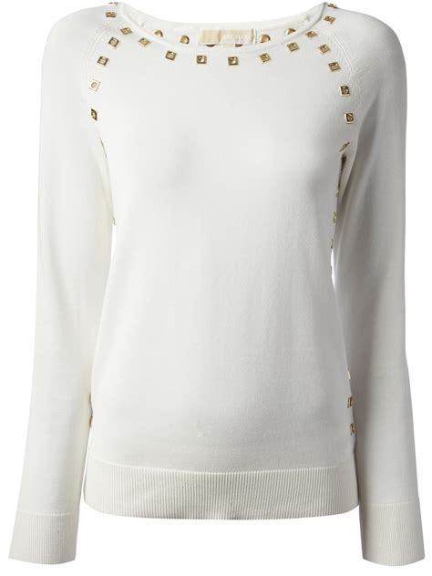 michael kors white sweater|michael kors sweater sale.